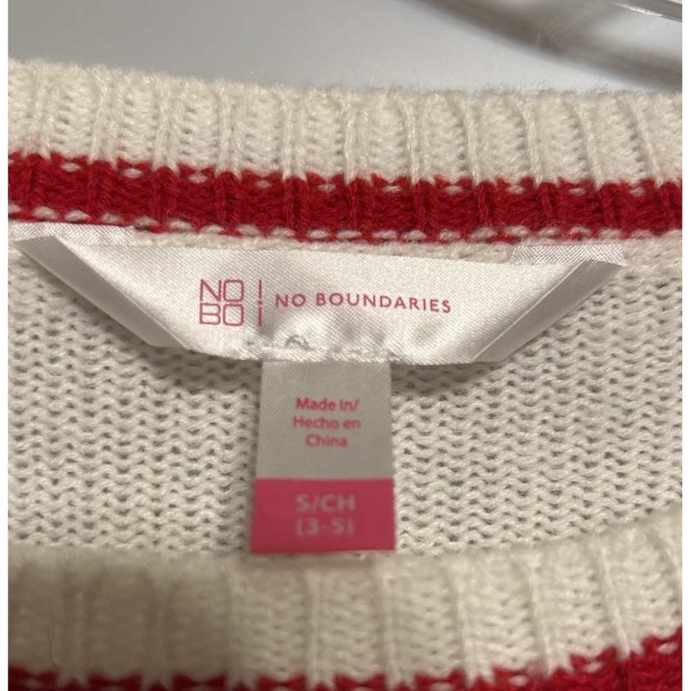 Christmas Sweater No Boundaries Size Adult Small 3-5 Festive Holiday - Picture 4 of 6